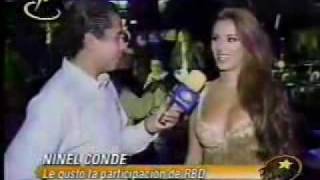 Ninel Conde  e RBD- Bastidores de uma cena da novela Rebelde