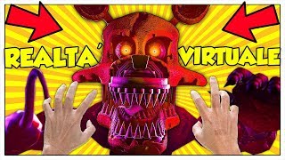ATTACCATO DAGLI ANIMATRONICS IN REALTÀ VIRTUALE! - Five Nights At Freddy's VR (HTC Vive)