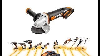 Обзор болгарки WORX - WX800
