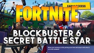 BLOCKBUSTER #6 Secret Battle Star Location (New Location) - Fortnite Week 6 Challenge