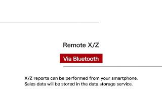 Casio SR S4000 SR C4500 Remote X Z Reports via Bluetooth Video Tutorial
