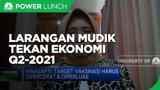 Ekonom UI: Pelarangan Mudik Tekan Ekonomi Triwulan II-2021