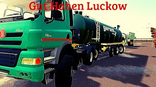[LS19]Gut Hohen Luckow#1-Ein neues Projekt beginnt und Gülle umlagern-Landwirtschafts Simulator 2019