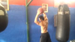 Strength And Conditioning of Luis El Gallo Rodriguez with head coach Maury Antonio Ramos Camejo