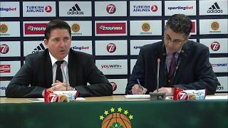Euroleague Post - Game Press Conference: Panathinaikos Superfoods vs Zalgiris Kaunas