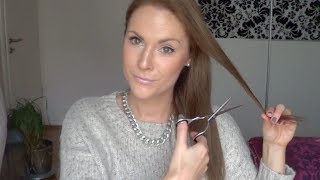 Haare selbst schneiden / Splissschnitt (Spliss bekämpfen)