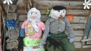 Как украсить свою дачу вот такими смешными садовыми куклами