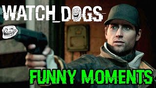 Watch Dogs Funny Moments! - Hacking Bank Accounts, Fighting Crime, Car Crash (Watch Dogs Gameplay)