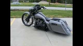 Custom Bagger 26 inch wheel Street Glide Air Ride Custom Cycles LTD
