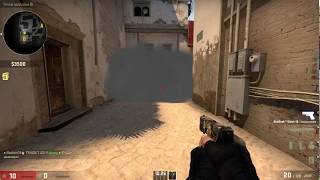 [Cs:GO] Дым со Стула на Шорт |Мираж розкидки|