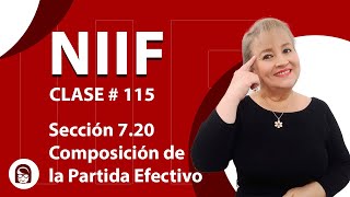 956. Clase 115 Sección 7.20 - Composición de la Partida Efectivo Equivalentes al Efectivo