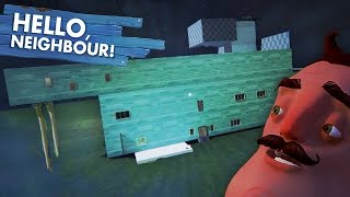 SUPER SECRET GIANT HIDDEN HOUSE!!! (Hello Neighbor Alpha 2 / Hello Neighbour Gameplay)