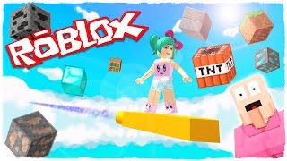 ? ¡PARKOUR DE MINECRAFT EN ROBLOX OBBY! | TINENQA