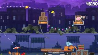 Angry Birds Rio Level 6 (13-6) Market Mayhem Walkthrough 3 Star
