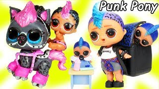 LOL SURPRISE Glitterati Custom Punk Pet Series 4 Fun Glam Glitter Toys Dolls for Kids | ToyEggVideos