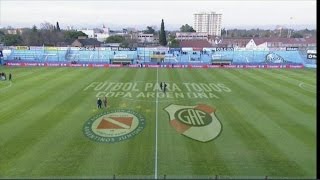 Fútbol en vivo. Argentinos - Guaraní. 16avos de final. Copa Argentina. FPT