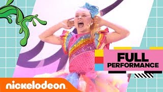 JoJo Siwa Gets SLIMED While Performing Her Top Hits ? | Kids' Choice Awards 2018 | Nick