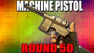 WW2 MACHINE PISTOL ON ROUND 50 - CALL OF DUTY WW2 ZOMBIES
