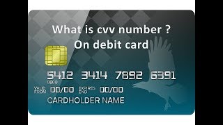 what is cvv number on atm card and debit card ? in hindi//if cvv no. not in your card solution