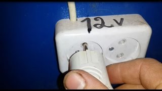 Электрификация гаража на 12 в. Мощный блок питания из сварочного аппарата/12 volt in garage.