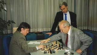 Партия Карпов - Корчной  , 1981 Чемпионат мира Мерано .