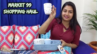 Market 99 || Shopping Haul || Cheapest Home Decor || Soumya's Life