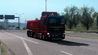 [ETS2] Euro Truck Simulator 2 1.34 - Beyond the Baltic Sea - MAN TGX Euro 6 - Schmitz Cargobull
