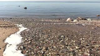 the sound of water relaxing by the sea
