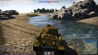 #13 War Thunder GF Gameplay (Realistic Battle) - T-34-85