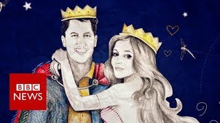 The Grenfell couple transformed into a fairy tale - BBC News