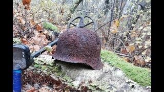 Коп на немецких позициях, Балтийская коса ноябрь  2018/excavations in the German trenches