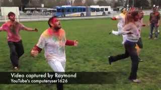 UBC UTSAV Holi 2014 Flash Mob
