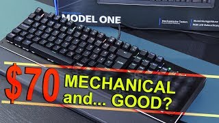 FINALLY a $70 Keyboard That's GOOD? -- Krotus Computer Model One