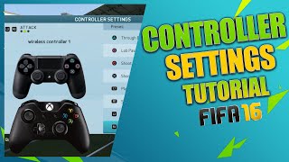 FIFA 16 BEST CUSTOM CONTROLLER SETTINGS & BEST GAME ASSISTANCE SETTINGS / Best Controls in FIFA 16