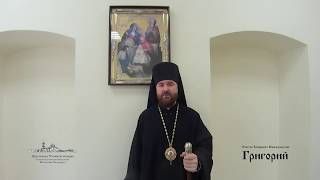 Поздравление епископа Троицкого и Южноуральского Григория с Рождеством Христовым. 2018 год.