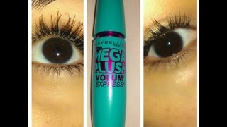 Review/Demo: Maybelline Mega Plush Mascara