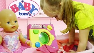 Видео про кукол беби борн для девочек Разбираем комод с одеждой для беби бонов
