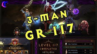 Diablo III Season 13 - 3man Greater Rift 117