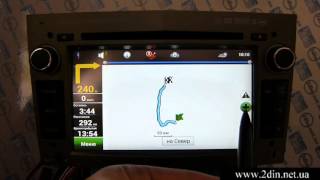 Штатная магнитола Opel Vectra,Zafira,Vivaro,Astra - Phantom DVM-1200G I6 - GPS навигация (USB/DVD)