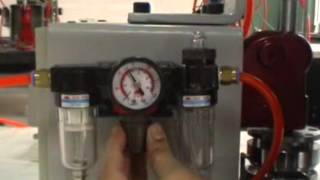 Pneumatic button badge machine DSI-A001-1(www.vvvok.com.cn)