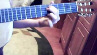 Урывок из известной песни Deep Purple - Smoke On The Water ( разбор )