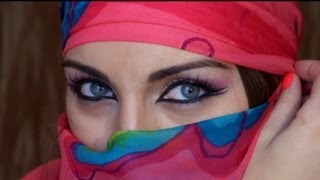 ЯРКИЙ макияж в АРАБСКОМ стиле