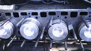 ЯМЗ-238 Как легко установить поршни в цилиндры