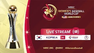 Korea v Chinese Taipei - Women’s Baseball World Cup 2018