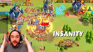 KvK:  T5 FLAG SWARM with 8+ ARMIES!  THIS IS COMPLETELY BONKERS | Rise of Kingdoms