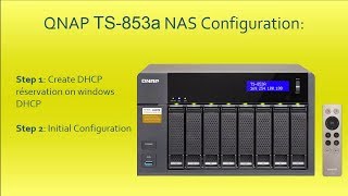 QNAP TS-853a NAS Installation, Configuration