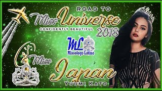 Miss Universe Japan 2018 - Yuumi Kato - Road To MU 2018