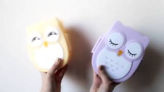 Обзор Ланч бокс Сова детский для еды Lunch box