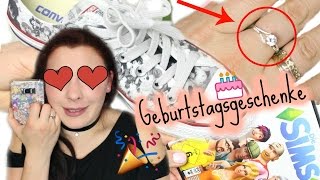 GEBURTSTAGSGESCHENKE |Ring, Handy, Schuhe....