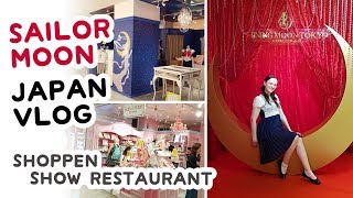 Sailor Moon Japan Vlog - Shining Moon Tokyo, Sailor Moon Store